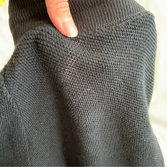 Aerie Black Waffle Knit Joggers Size XS - Picture 6 of 9